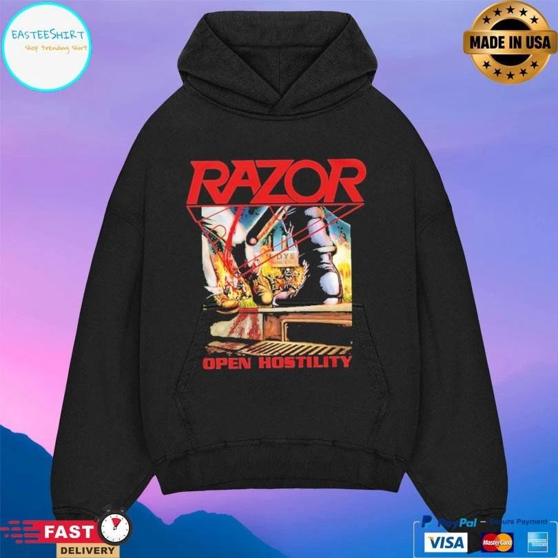 Razor Open Hostility T-shirts