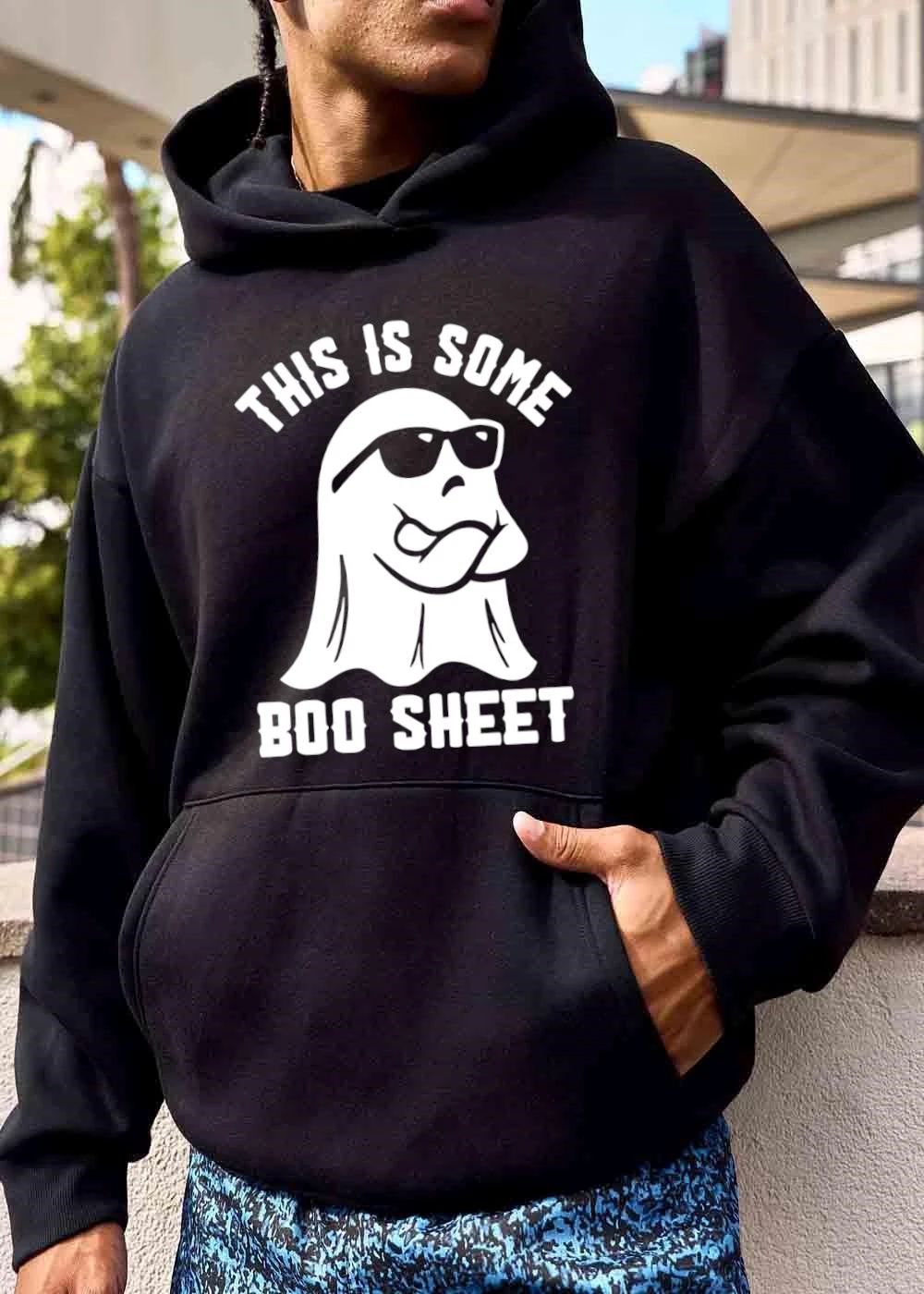 This Is Some Boo Sheet Cartoon Ghost Wearing Sunglasses shirt