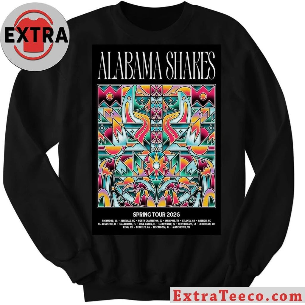 Alabama Shakes Spring 2026 Tour Poster Shirt