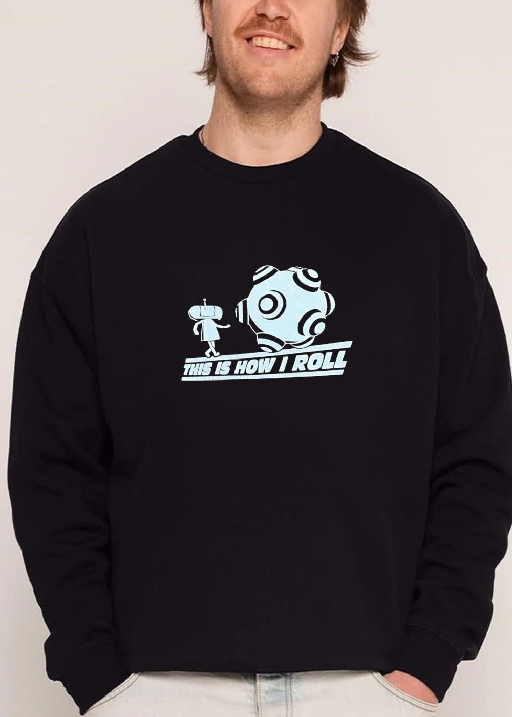 This Is How I Roll Cartoon Katamari Prince Pushing Ball shirt