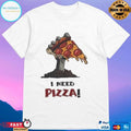 Zombie Hand With Pizza I Need Pizza T-shirts