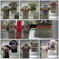 UK Army Soldier T-Shirt United Kingdom England Military Camo Veteran Fighter Tee