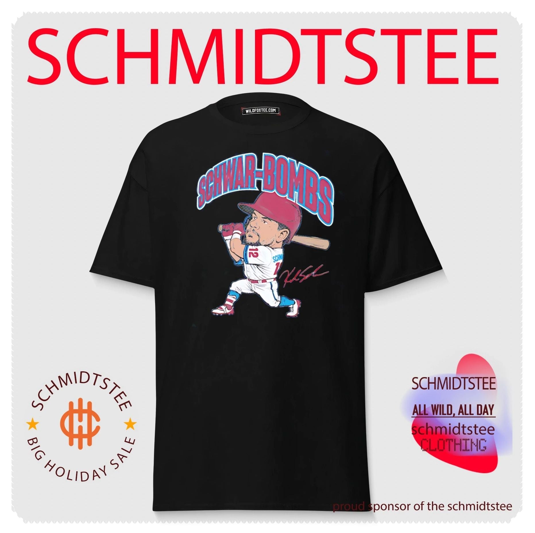 Philadelphia Phillies Major League Baseball Kyle Schwarber schwar-bombs shirt