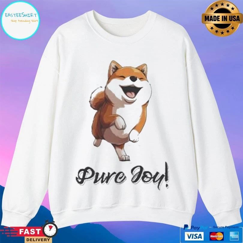 Shiba Inu Dog Pure Joy T-shirts