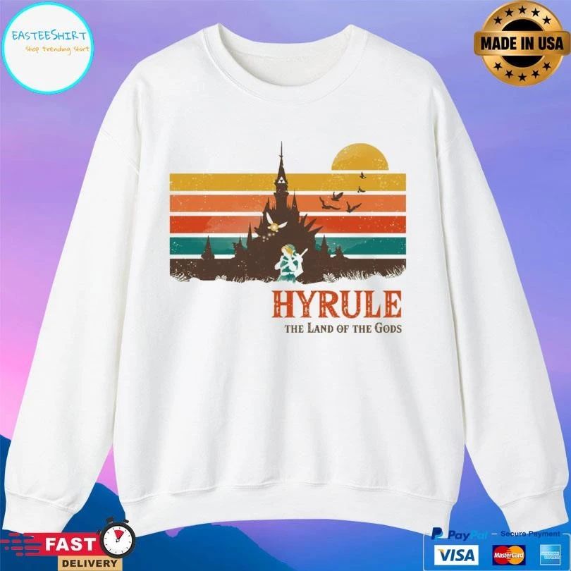 Hyrule The Land Of Gods T-shirts