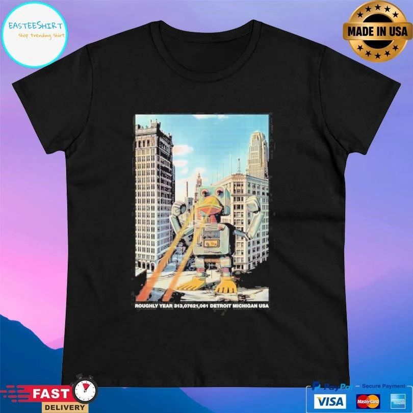 Duck Wiptopia Roughly Year 313,07621,061 Detroit Michigan USA Wiptopia T-shirts
