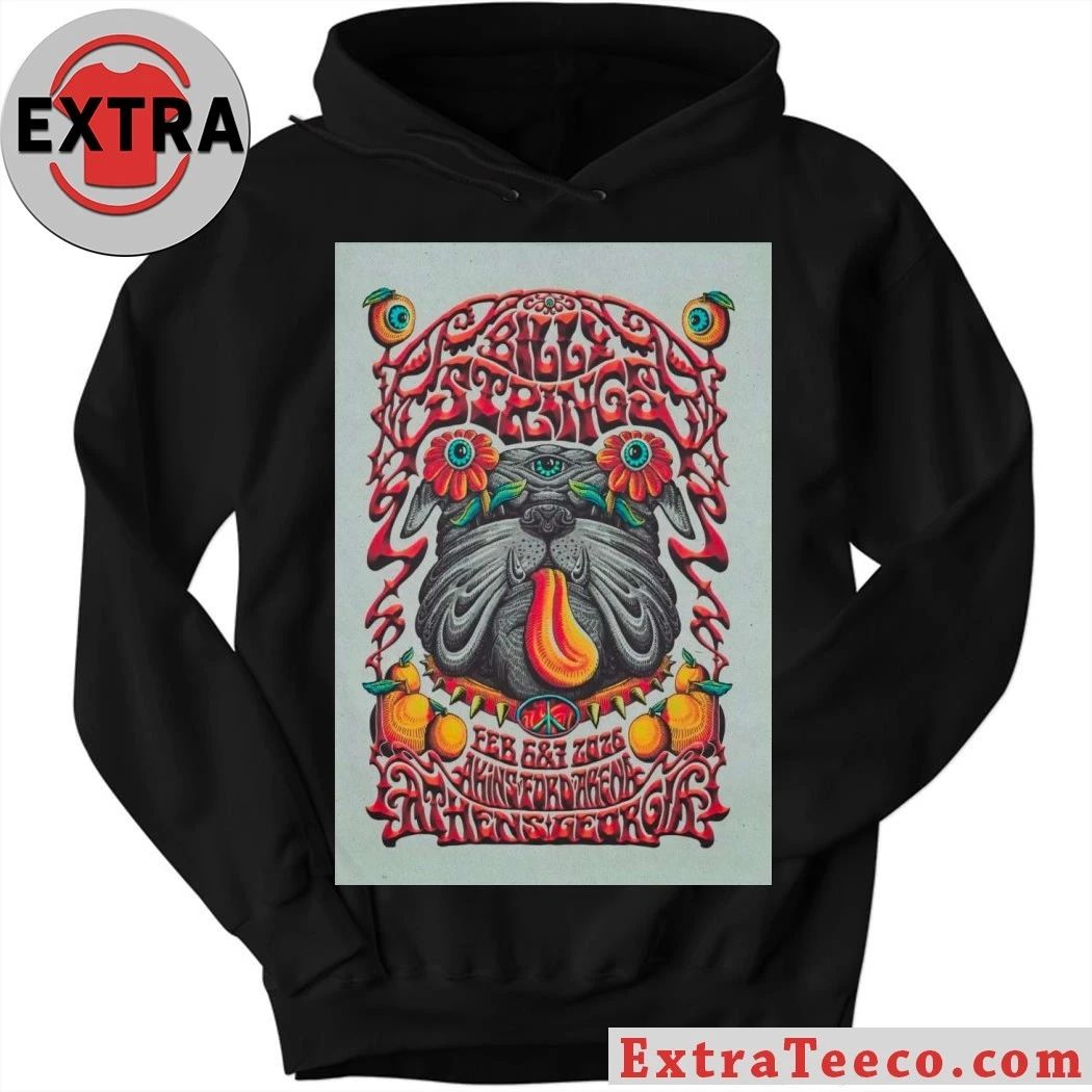 Billy Strings Athens, GA On Feb 6-7, 2026 Event Poster Shirt