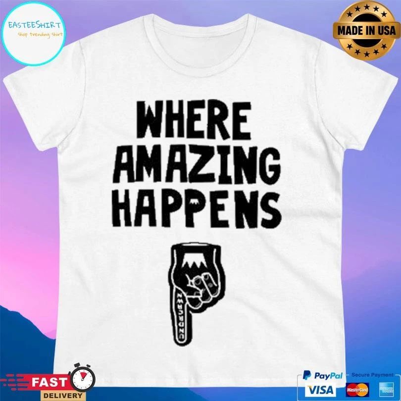 Kevin Durant Where Amazing Happens T-shirts