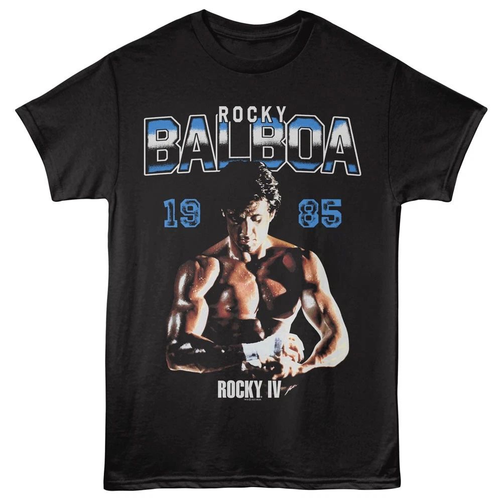 Rocky IV Movie Sweaty Rocky Balboa 1985 Men's T Shirt