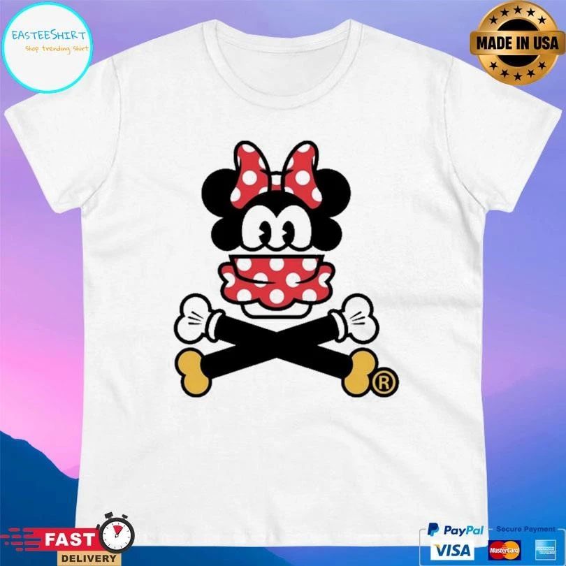 Boxy Cinnamon-ie Mouse Crossbones T-shirts