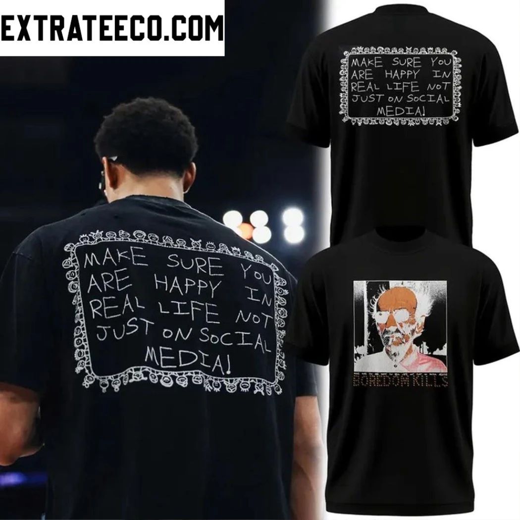 Milwaukee Bucks Boredom Kills Two Sided Shirt