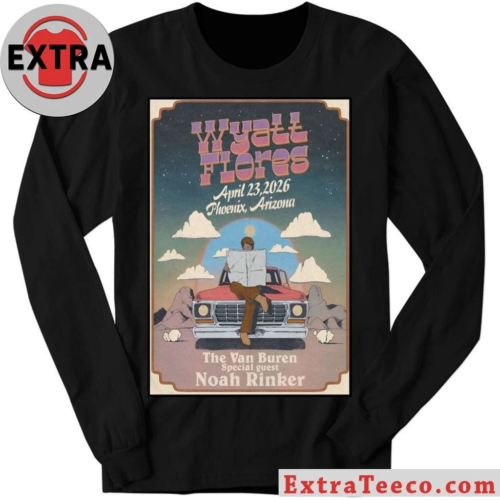 Wyatt Flores April 23 2026, Phoenix AZ Poster Shirt