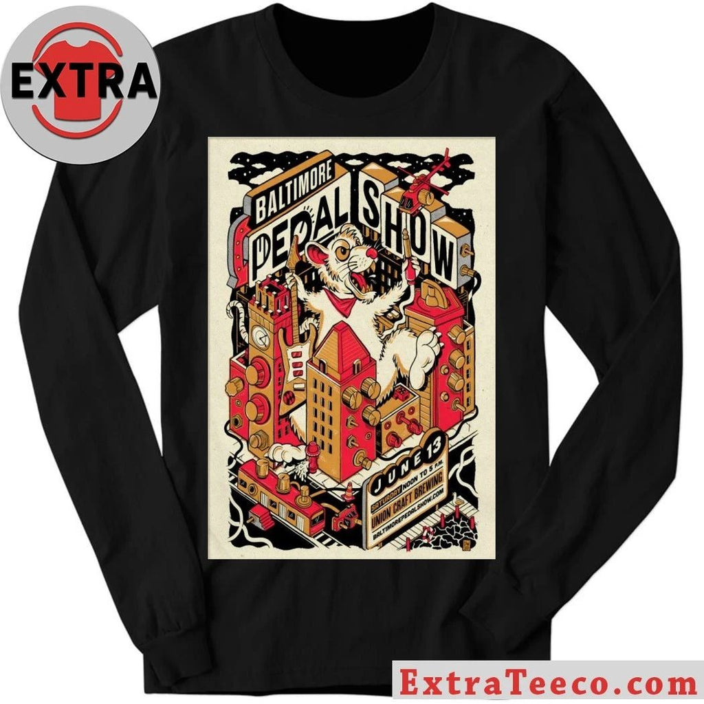 Baltimore Pedal Show June 13 2026 Baltimore MD Poster Shirt