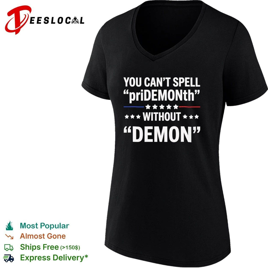 You Can’t Spell Pride Month Without Demon T-shirt
