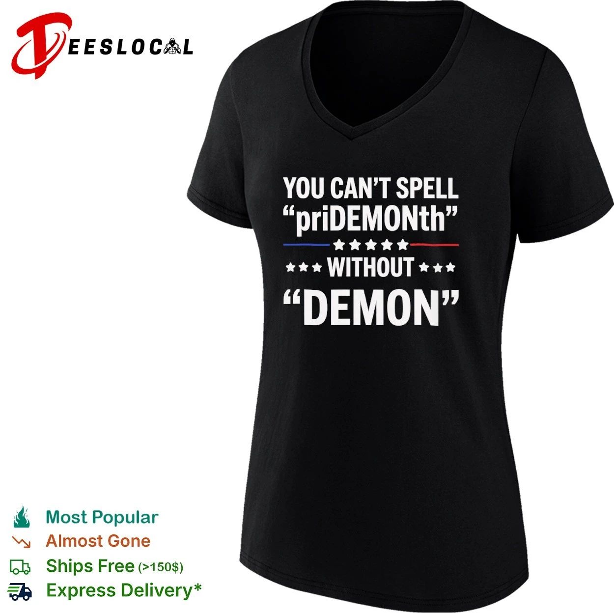 You Can’t Spell Pride Month Without Demon T-shirt