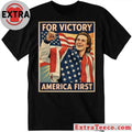 Original Jack Hughes For Victory America First Celebrating the potential victory of the US team at the 2026 Winter Olympics Shirt