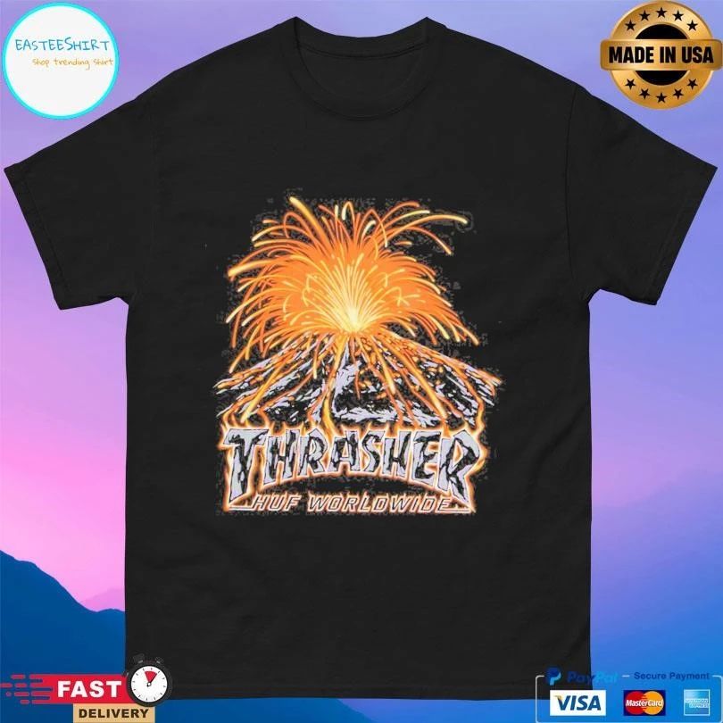 Thrasher Huf Worldwide T-shirts