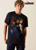 Classic Horror Characters Downward Perspective Illustration shirt