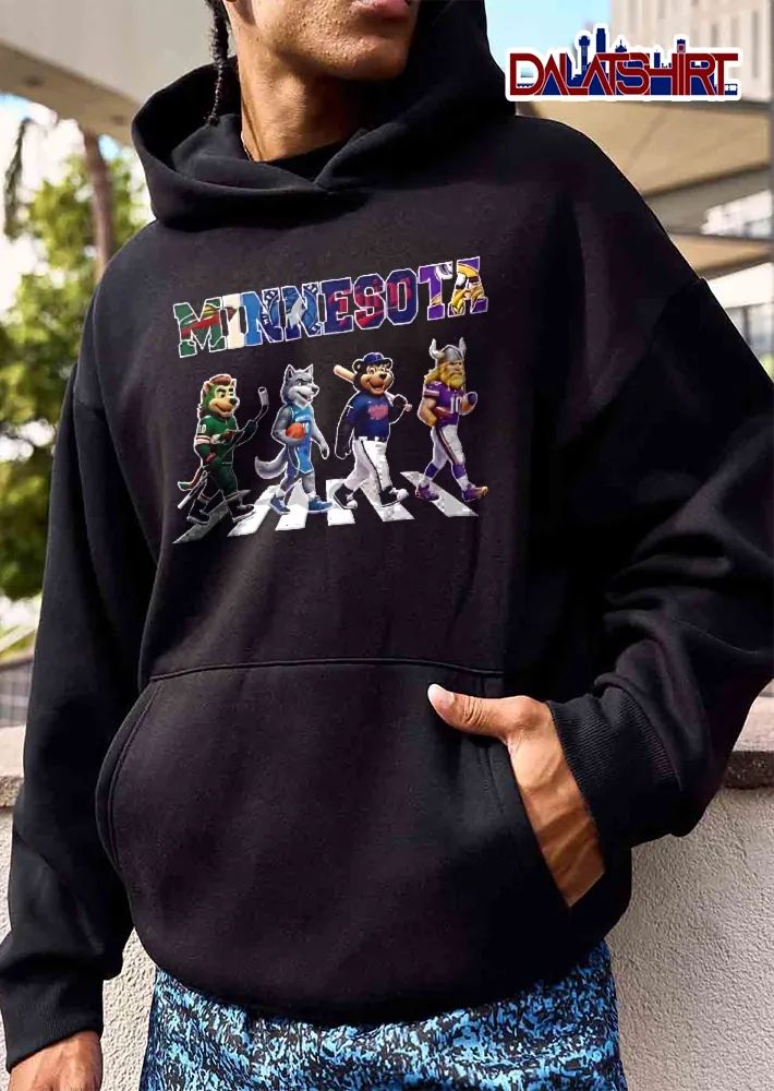 Minnesota mascot football basketball baseball hockey shirt