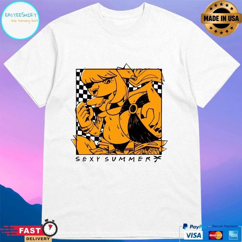 Sexy Summer Racerback Dog T-shirts
