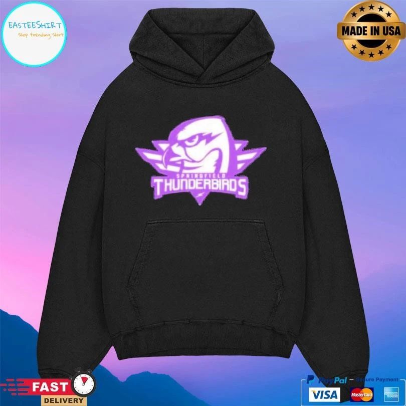 Springfield Thunderbirds Ahl Against Cancer 2025 T-shirts