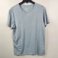 J. Crew Mens Short Sleeve Washed Heather Gray Cotton Tee Medium