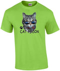 Funny Cool Sunglasses Cat Person T-Shirt
