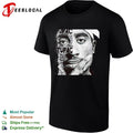 Tupac Shakur Portrait 2Pac Hip Hop Rap Legend T-shirt