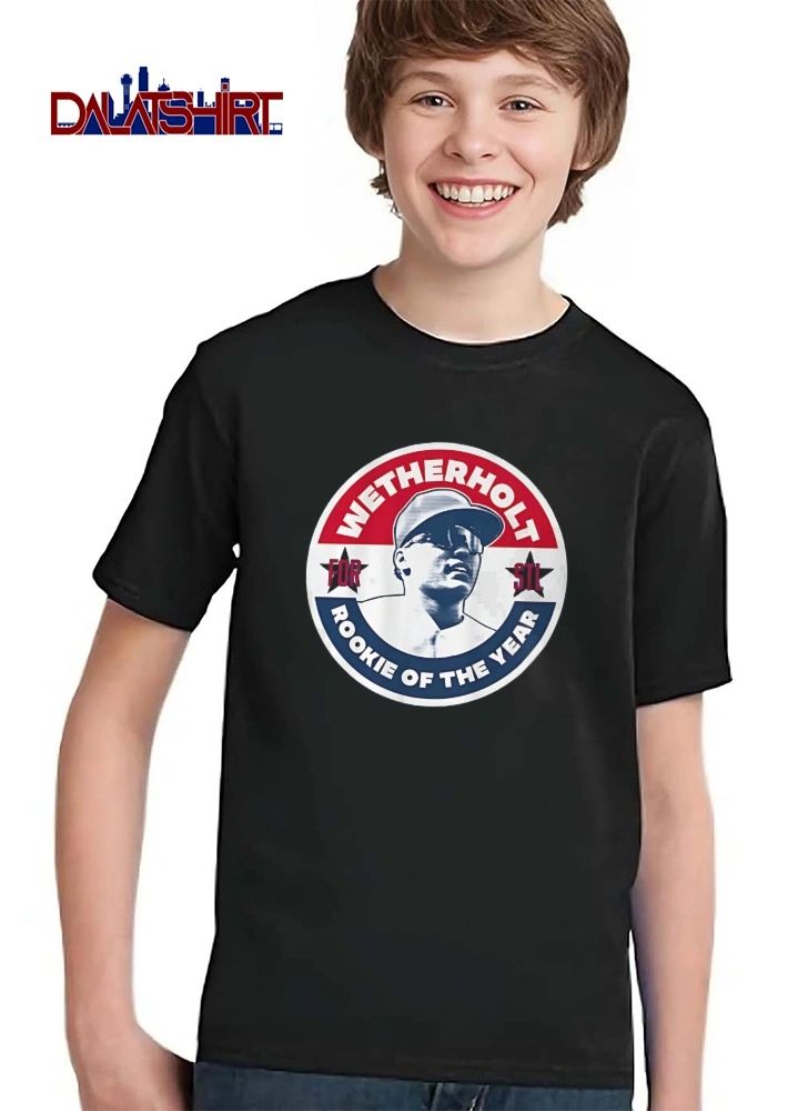 St Louis Cardinals MLB For Stl Wetherholt Rookie Of The Year Campaign Badge Baseball Player Portrait Stars shirt