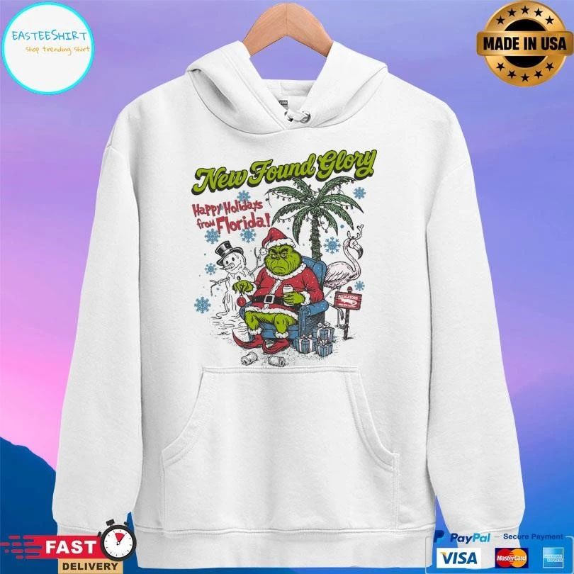 New Found Glory Happy Holidays From Florida T-shirts
