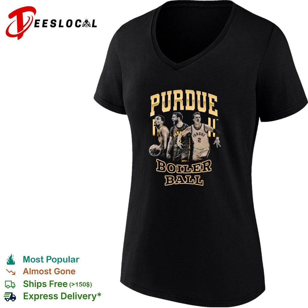 Purdue Boiler Ball Zach Edey Braden Smith Fletcher Loyer Purdue Boilermakers T-shirt