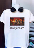 Pug Desert Playing OnlyPaws shirt