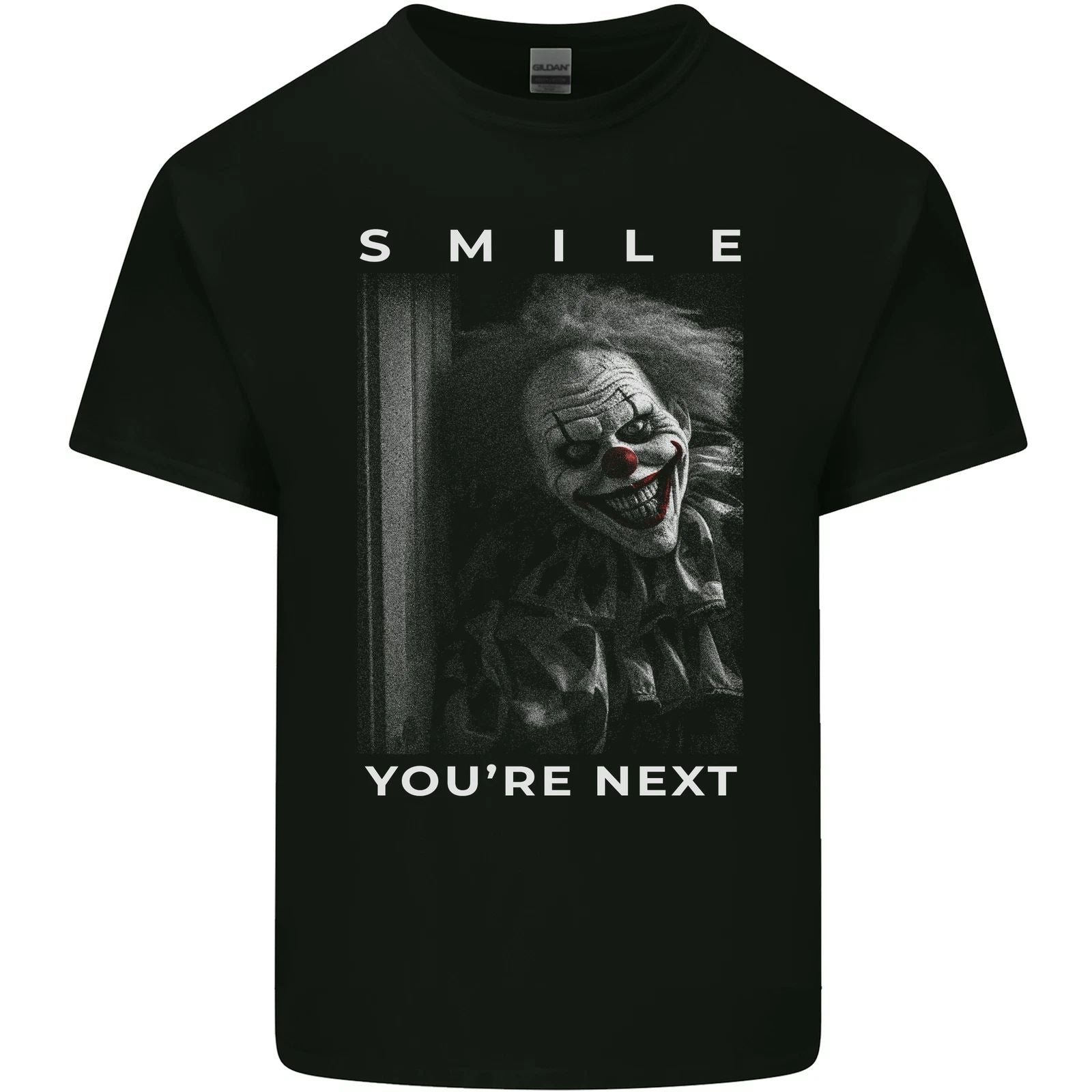 Your Next Horror Clown Halloween Mens Cotton T-Shirt Tee Top