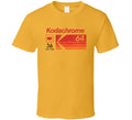 Retro Grunge Kodachrome 64 Logo Worn Vintage Look T Shirt