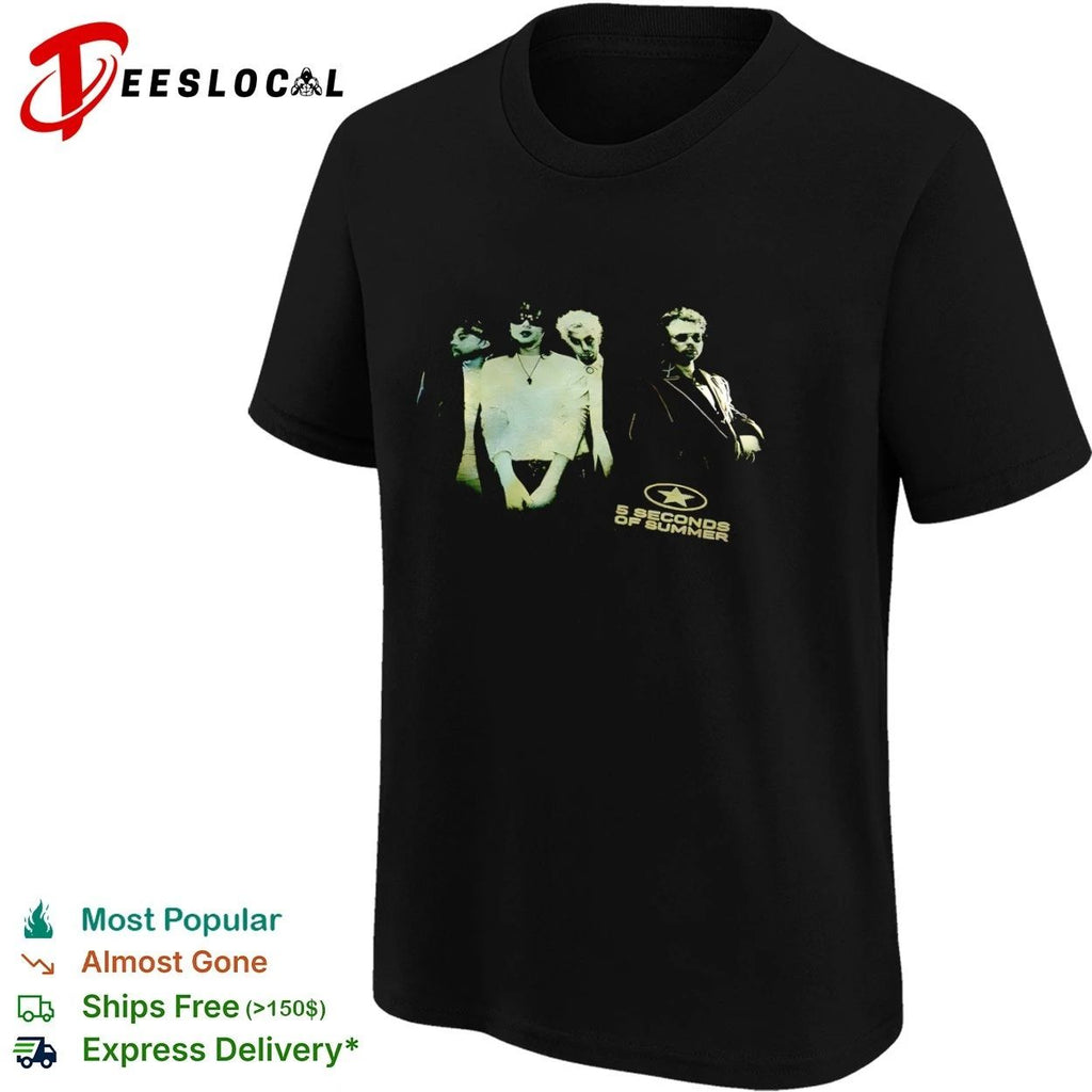 5 Seconds of Summer Band Members 5SOS T-shirt