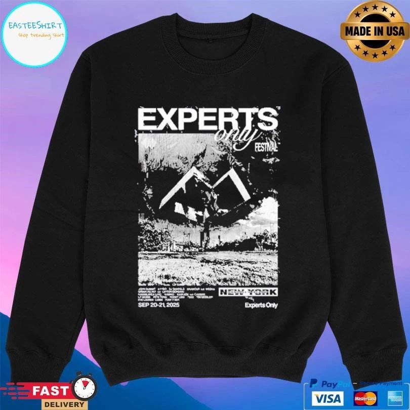 Experts Only Festival Festival New York 2025 T-shirts