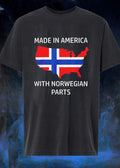 Made in America with Norwegian Parts T-Shirt