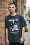 Muerte Shirt Mens Medium Black Streetwear Tee Hustle Daily Money On Lock Graphic