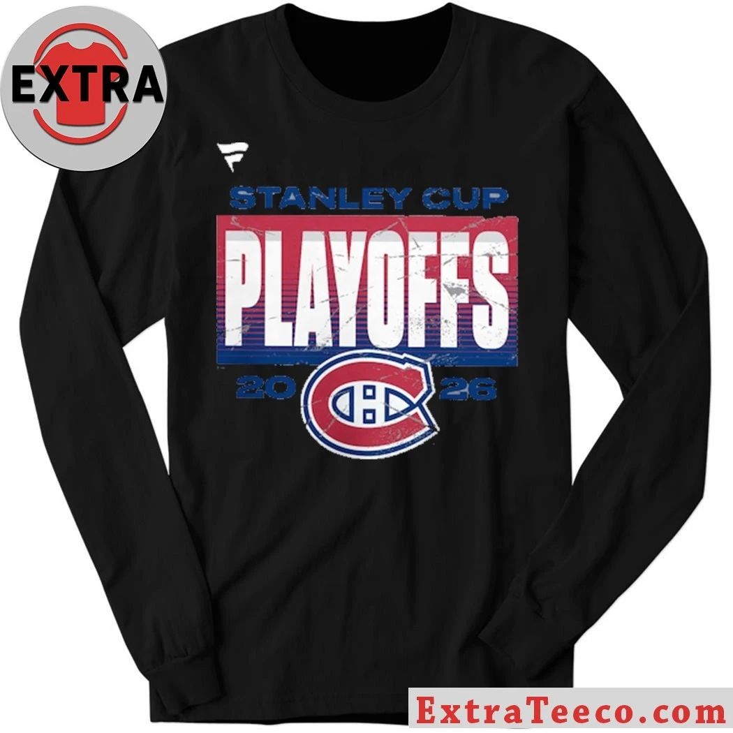 Montreal Canadiens Fanatics 2026 Stanley Cup Playoffs Shirt
