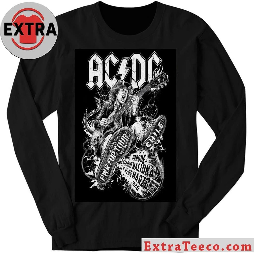 AC DC 3 11-3 15 2026 Chile Poster Shirt