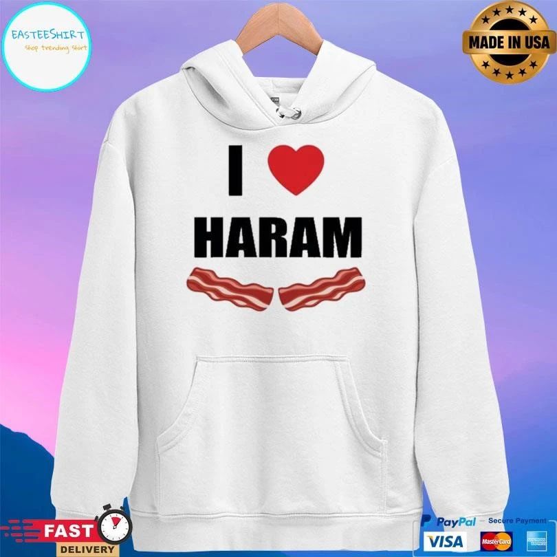 Dr Gumnaam I Love Haram Bacon T-shirts