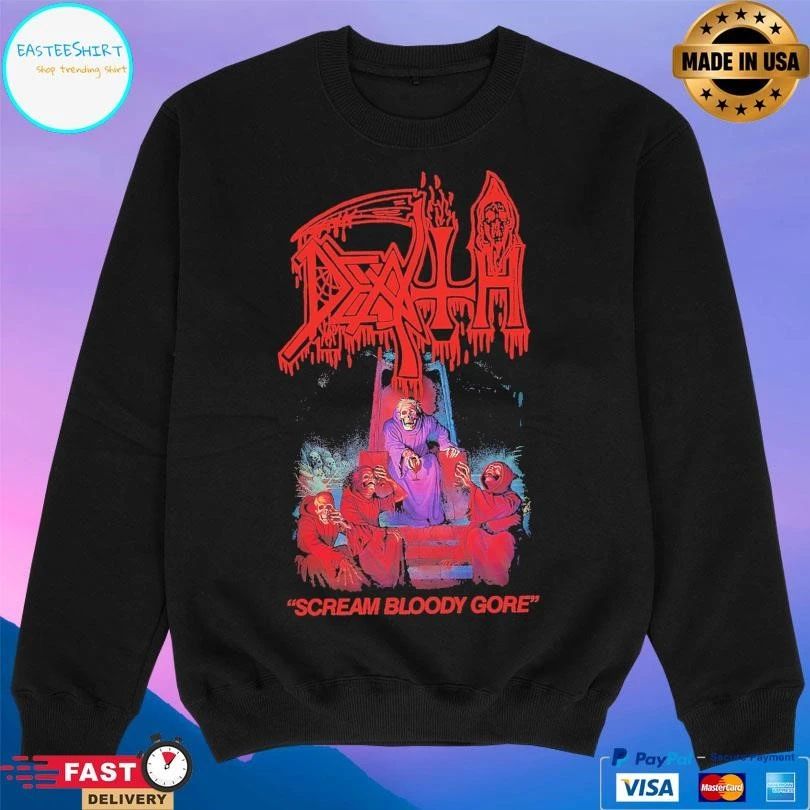 Death Scream Bloody Gore T-shirts