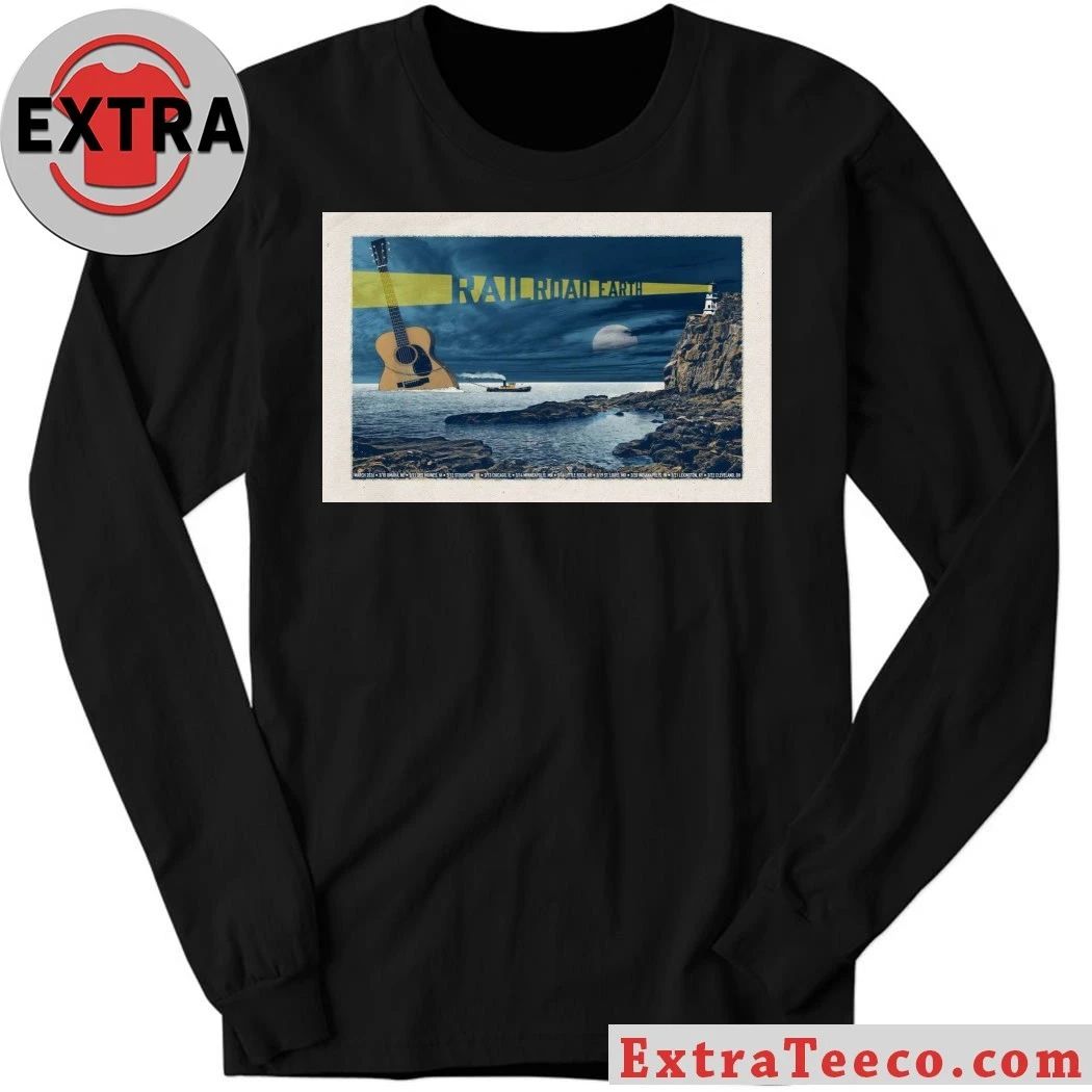 Original Railroad Earth May 2026 Tour Poster Shirt