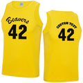 Beavers 42 Basketball Vest Top - Fancy Dress Costume Howard Teen Wolf Mens Top