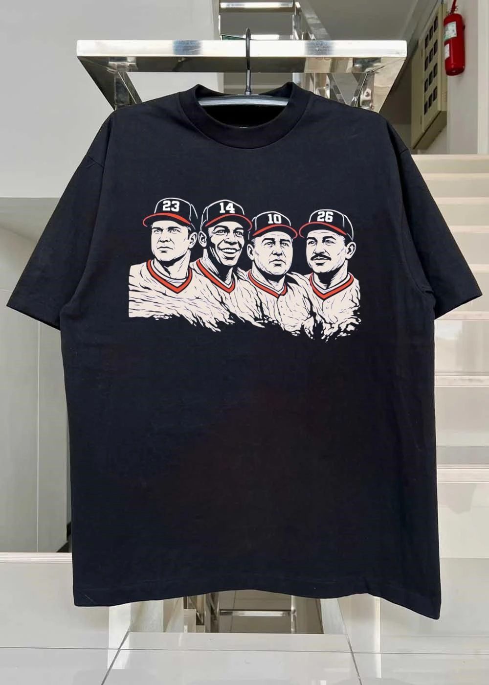 23 14 10 26 Baseball Legends Portrait Cincinnati Reds shirt