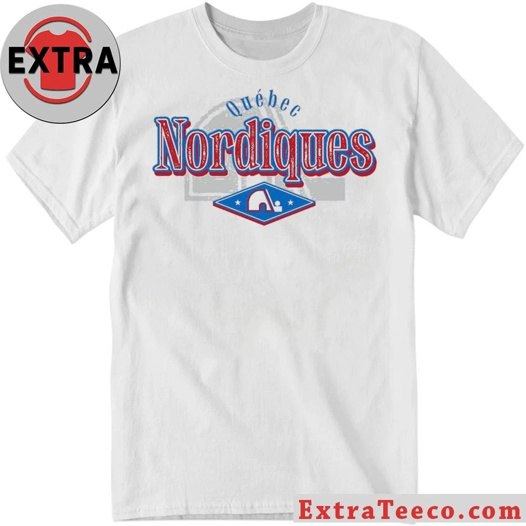 Quebec Nordiques Levelwear Logo T-Shirt
