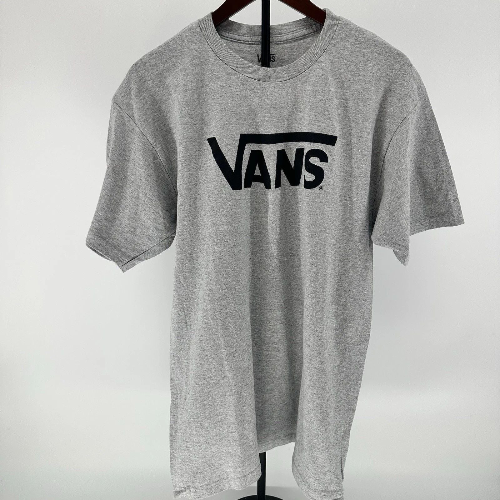 Vans - T-Shirt - Mens Medium - Gray