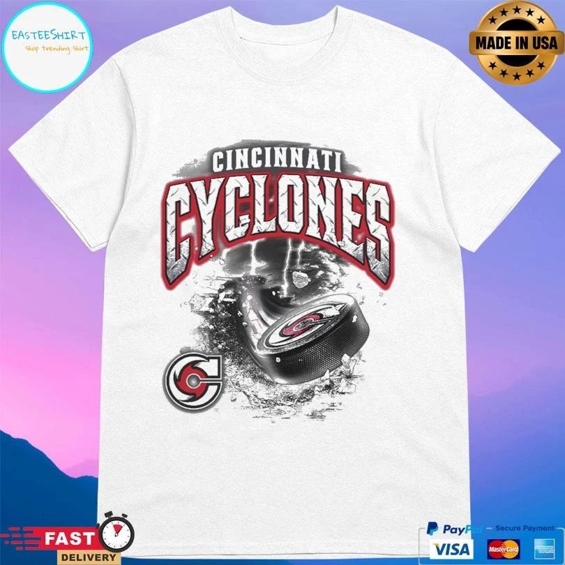 Cincinnati Cyclones Storm Warning T-shirts