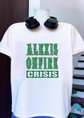 Alexis Onfire Crisis Men’s Graphic Print Short Sleeve Shirt