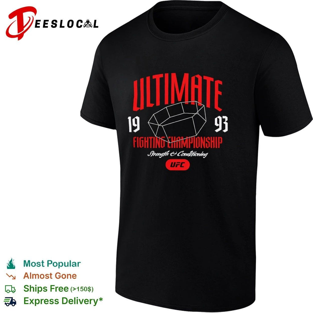 Ultimate 1993 Fighting Championship Strength and Conditioning UFC T-shirt